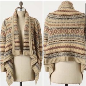 Anthropologie Sleeping on Smow cardigan sweater S